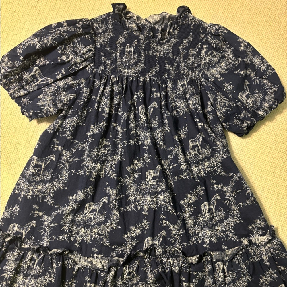 Janie and Jack beautiful dress with puffy /  balloon sleeves.
